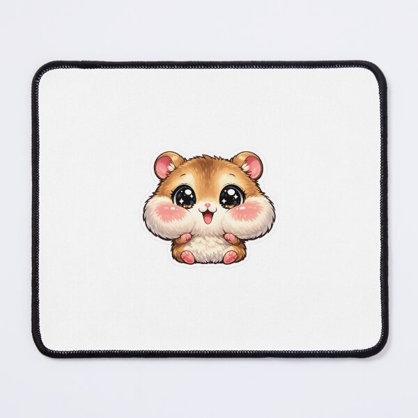 Item preview, Big Head Hamster Cute Sticker designed and sold by VeloraDzyns.