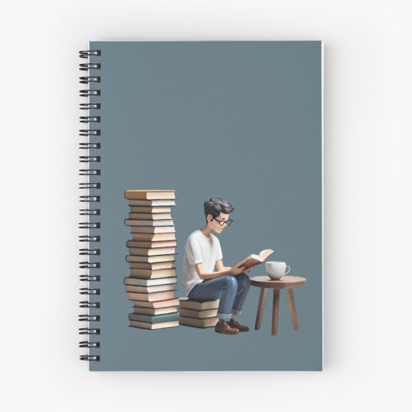 Item preview, Cozy Reader with Coffee Minimalist 3D Illustration designed and sold by AlxVel.