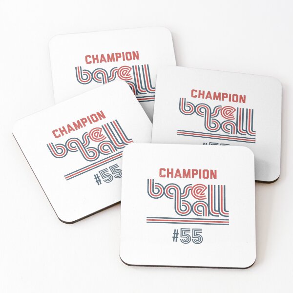 Item preview, CHAMPION Baseball 55 — Retro Vintage Athletic Typography Illustration designed and sold by Colorful-Garden.