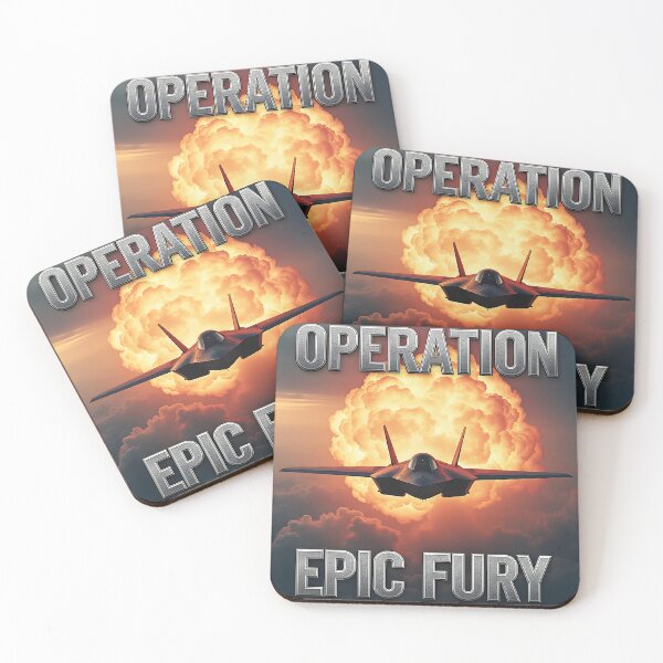 Item preview, OPERATION EPIC FURY designed and sold by Huskyyy Designs.