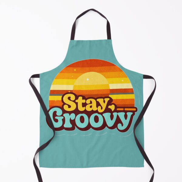 Item preview, Retro Stay Groovy 70s Illustration designed and sold by CzipipitoStudio.