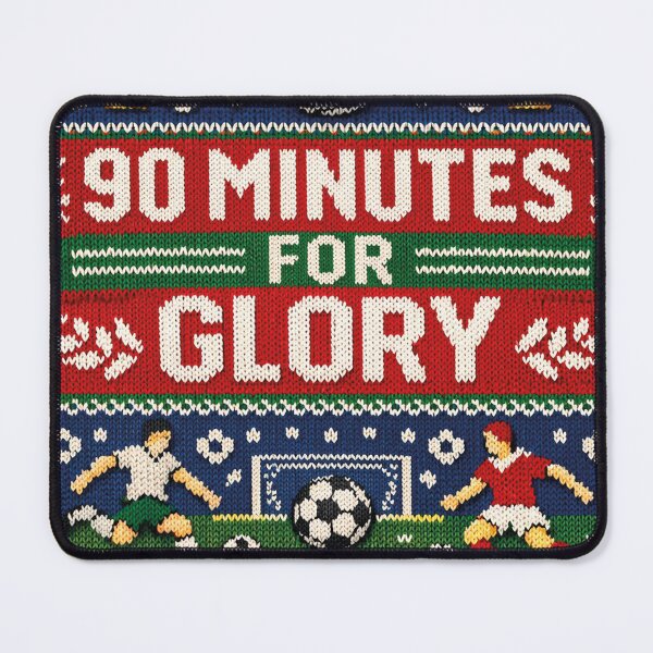 Item preview, 90 Minutes For Glory Football Victory Knitting Pattern designed and sold by Mauswohn.
