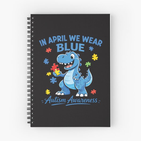 Item preview, Funny T Rex Autism Awareness Puzzle Dino designed and sold by kiralynstration.