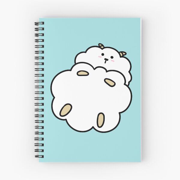Item preview, Cute Fluffy Sheep Lying Down and Spacing Out designed and sold by ubborn.
