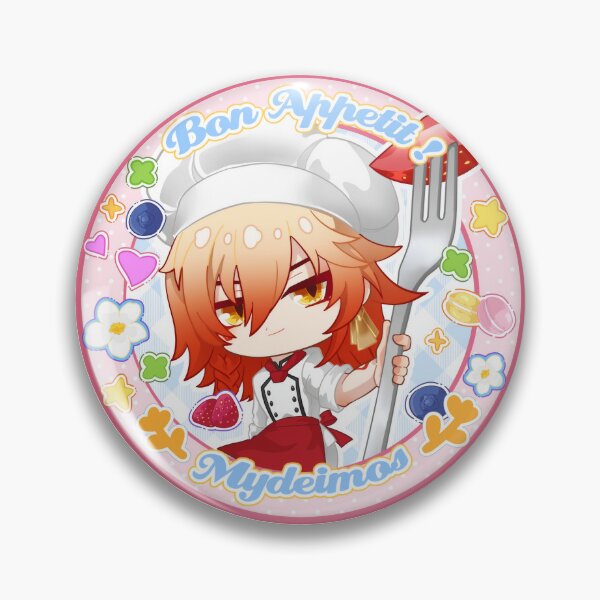 Item preview, Cute Honkai Star Rail Modern Badge Amphoreus MYDEI designed and sold by rireirireika.