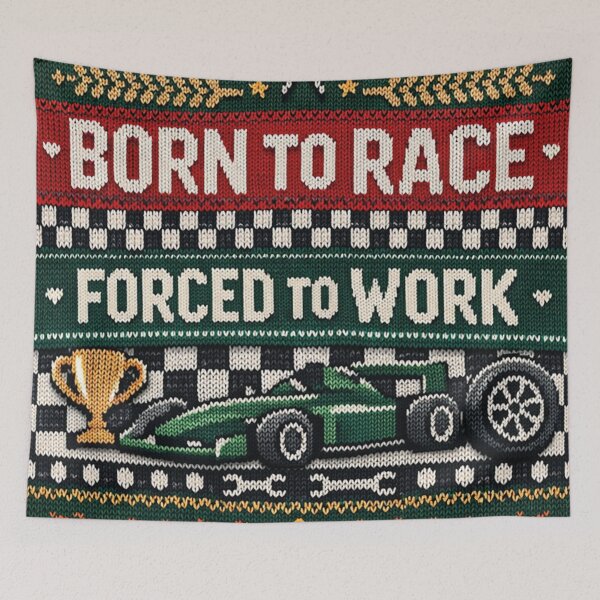Item preview, Born to Race Motorsport Passion Knitting Patterns designed and sold by Mauswohn.