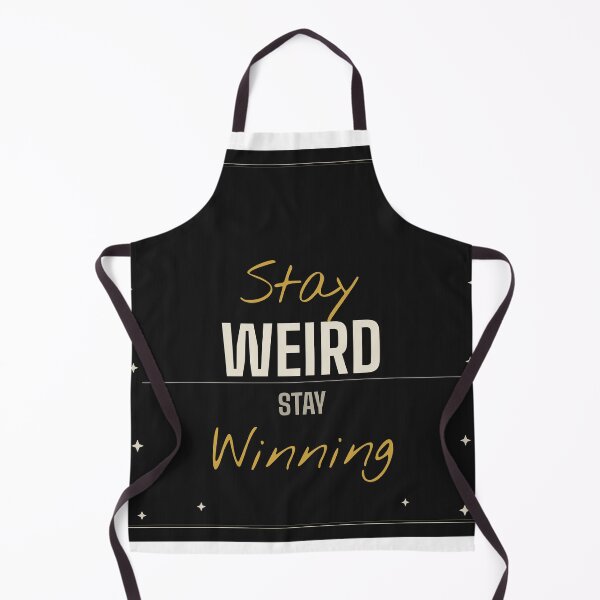 Item preview, Stay Weird Stay Winning – Motivational Mindset Typography Design designed and sold by SloganDaddy.
