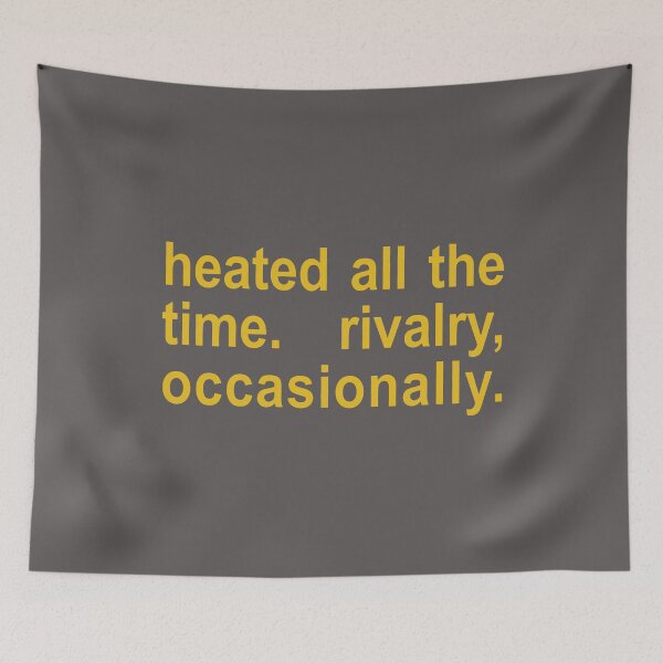 Item preview, Heated All The Time Rivalry Occasionally Y2K Hockey Romance Fandom designed and sold by GesanoSchuza.