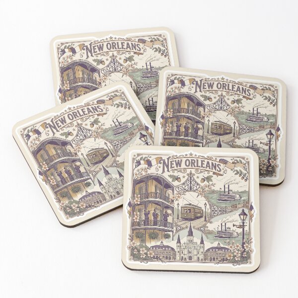 Item preview, New Orleans Festival Illustrated  designed and sold by Alice Cristalis.