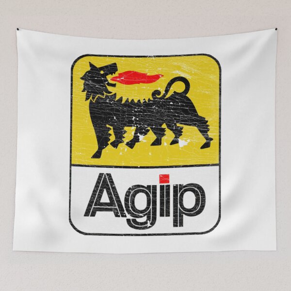 Item preview, AGIPP Aziendaa Generalee Italiana Petroli  Faded Vintage Style designed and sold by El3raby98.