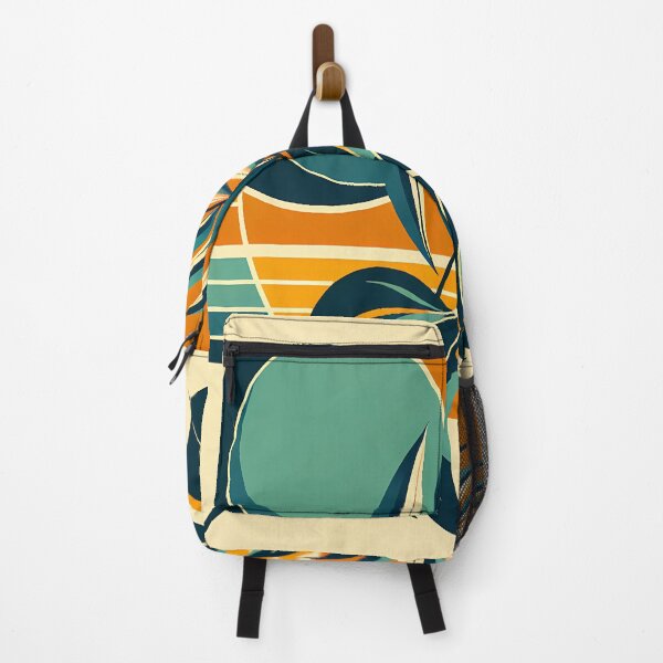 Item preview, Abstract Tropical Leaves and Sun Shapes designed and sold by InkSmithery.