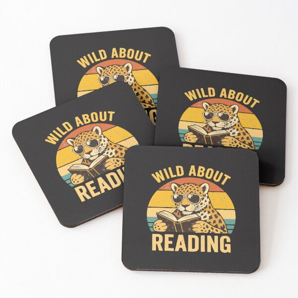 Item preview, Wild About Reading Leopard Book Lover designed and sold by kiralynstration.