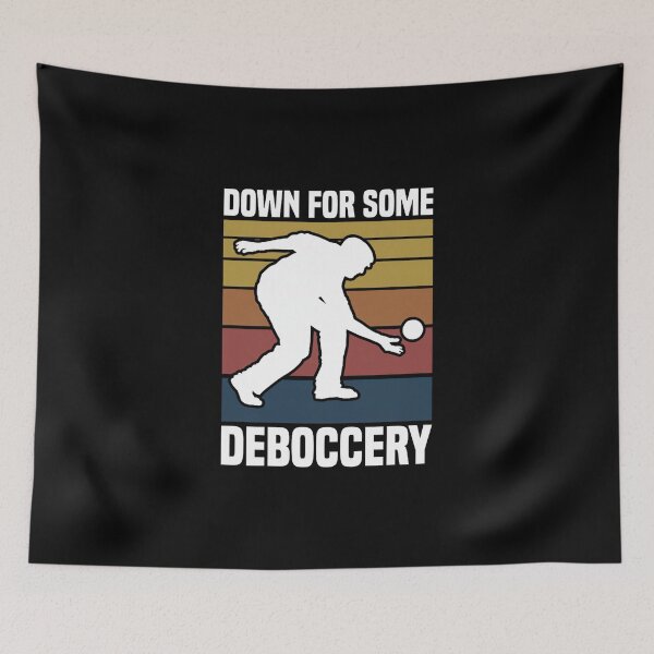 Item preview, Down For Some Deboccery Bocce Ball Player Bocce Ball Premium Tri-blend designed and sold by HazelWCagle.