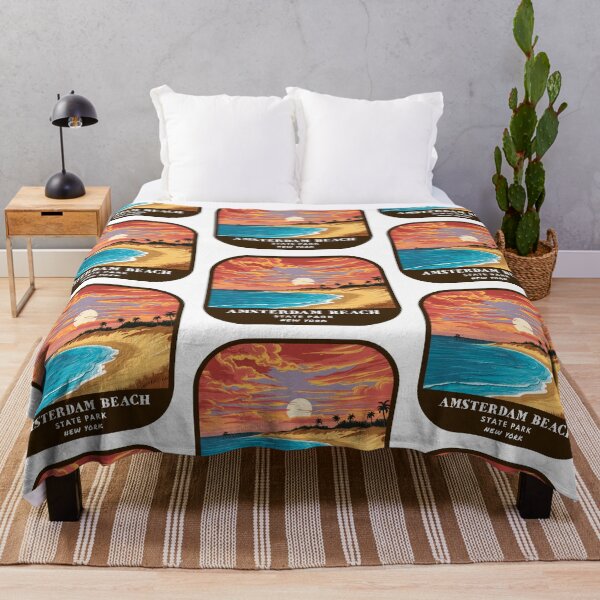 Item preview, Vintage Amsterdam Beach State Park (New York) designed and sold by RabbitK.