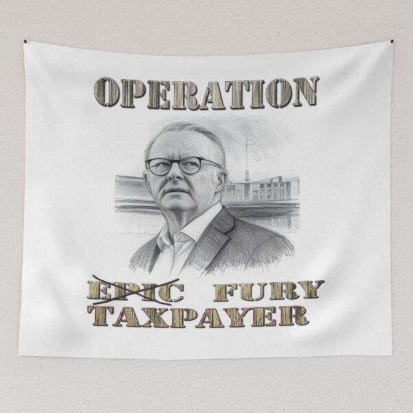 Item preview, OPERATION TAXPAYER FURY designed and sold by Huskyyy Designs.