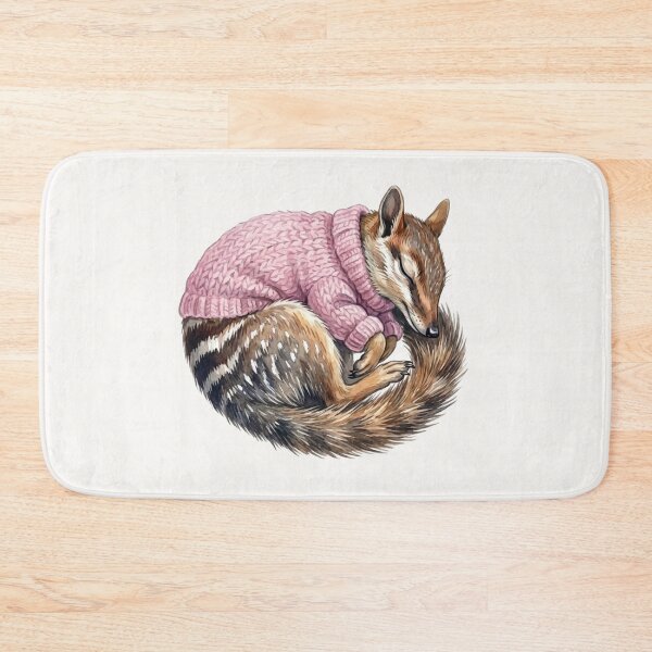 Item preview, Cozy Numbat in Pink Coquette Jumper - Australian Marsupial designed and sold by Wennebabs.