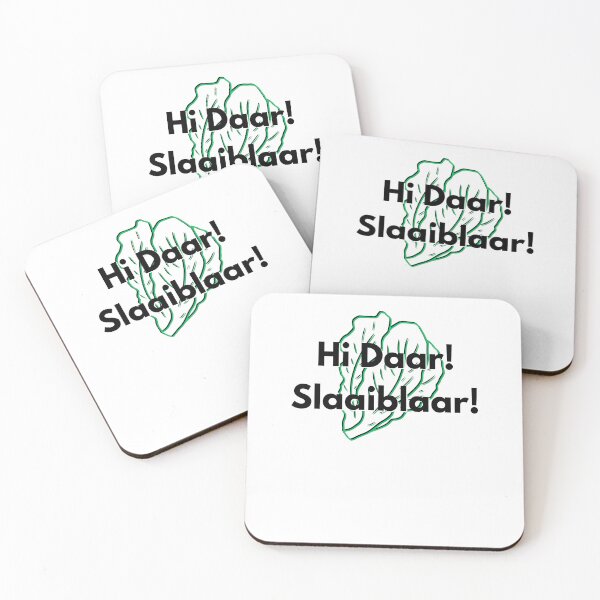 Item preview, The "Hi Daar, Slaaiblaar" Nostalgic Rhyme Tee designed and sold by Studio MoBo Design.