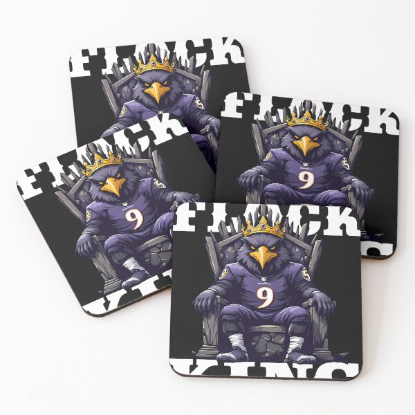 Item preview,  All Hail The Flock King - Football Ravens Gift designed and sold by XimenaCalderon.