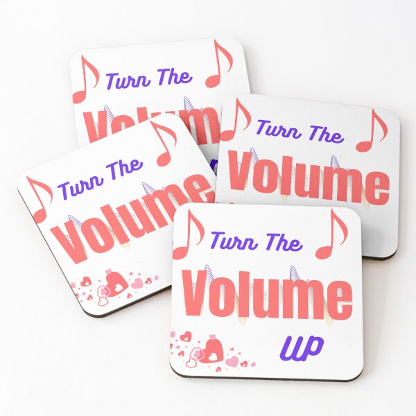 Item preview, Turn the Volume Up designed and sold by Turab Merch.