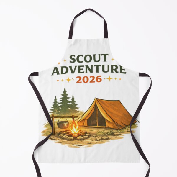 Item preview, Scout Adventure 2026 – Simple Camping Illustration Design designed and sold by Memorph.
