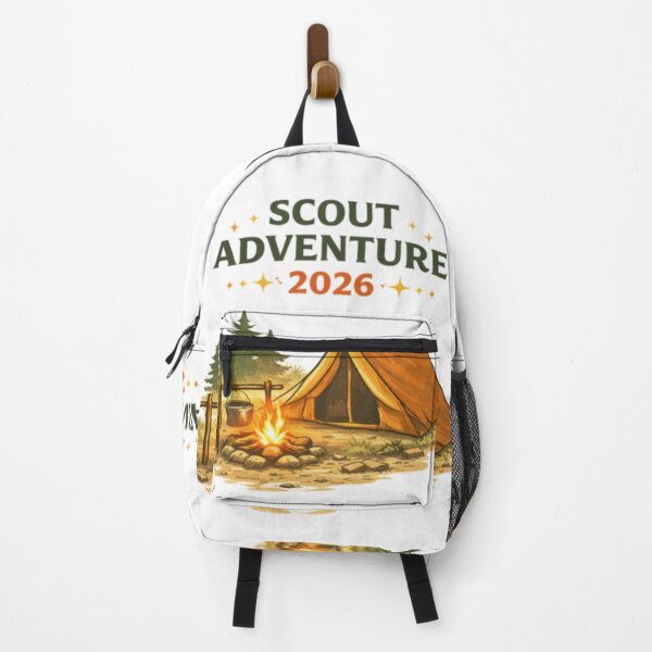 Item preview, Scout Adventure 2026 – Simple Camping Illustration Design designed and sold by Memorph.