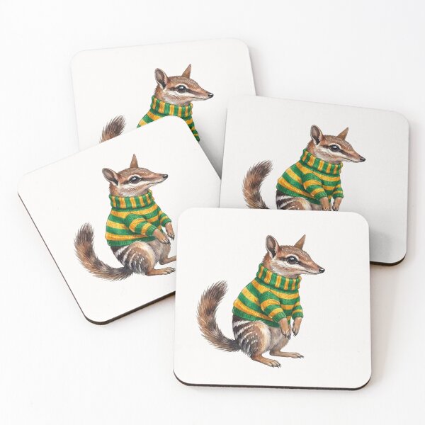 Item preview, Numbat in Aussie Sports Jumper - Australian Animal Gift designed and sold by Wennebabs.