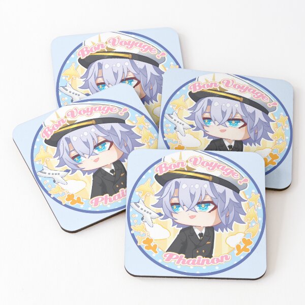 Item preview, Cute Honkai Star Rail Modern Badge Amphoreus PHAINON designed and sold by rireirireika.