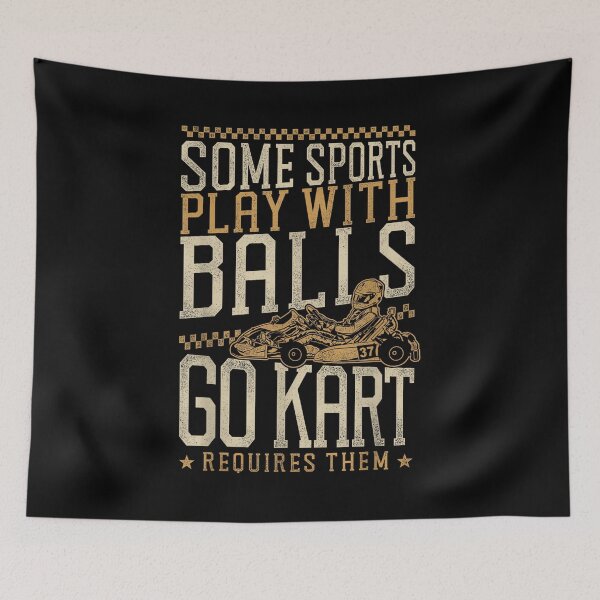 Item preview, Go Kart Racing Vintage Some Sports Play with Balls Go Kart designed and sold by HazelWCagle.
