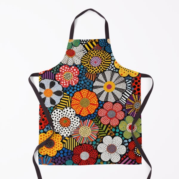 Item preview, Colorful Floral Polka Dot Pattern Wall Art - Vibrant Maximalist Pop Art Flowers Print for Modern Home Decor and Accessories by Vivaan Studio designed and sold by Vivaan Studio.