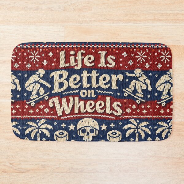 Item preview, Life Is Better on Wheels Skateboard Freedom Knitting Pattern designed and sold by Mauswohn.
