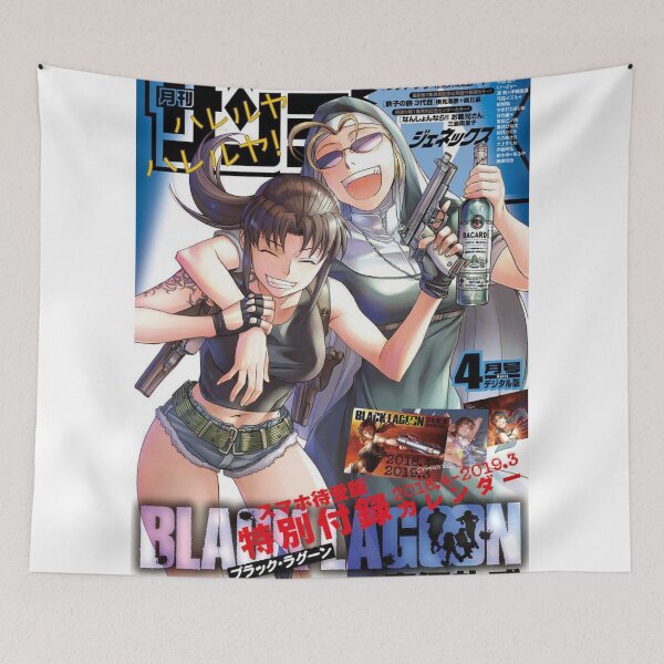 Item preview, Black Lagoon Cover designed and sold by KritstinaBrisce.