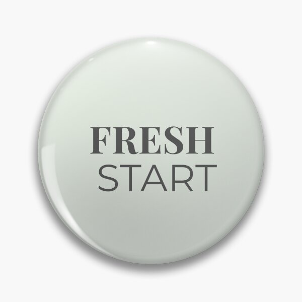 Item preview, Fresh Start – Minimal Motivational Quote designed and sold by J-Nature-Vibes.