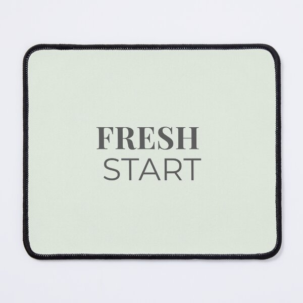 Item preview, Fresh Start – Minimal Motivational Quote designed and sold by J-Nature-Vibes.