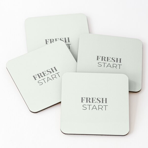 Item preview, Fresh Start – Minimal Motivational Quote designed and sold by J-Nature-Vibes.