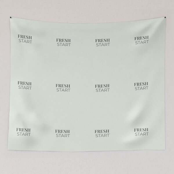 Item preview, Fresh Start – Minimal Motivational Quote designed and sold by J-Nature-Vibes.