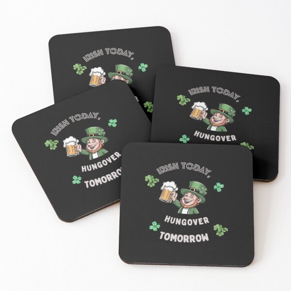 Item preview, Irish Today, Hungover Tomorrow. designed and sold by mirciashop.