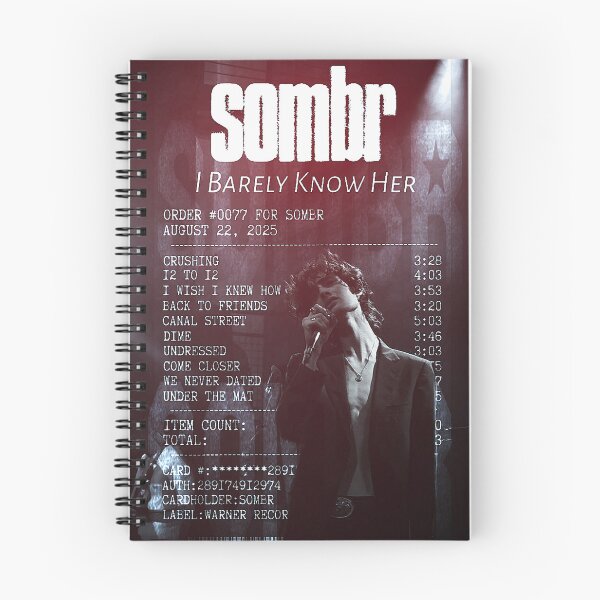 Item preview, sombr indie rock i barely know her designed and sold by gothboidesigns.