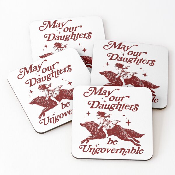 Item preview, May our daughters be ungovernable, resistance t-shirt, feminist designed and sold by borenclolahroy.