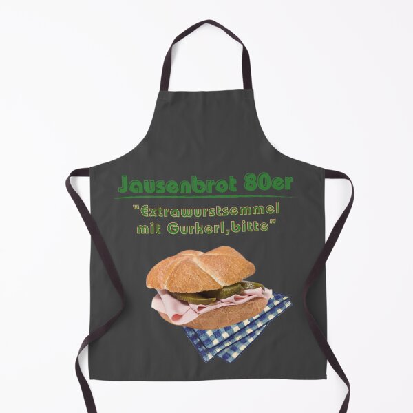 Item preview, 80s Lunch – Austrian Extrawurst Roll with Pickles & Gingham Napkin designed and sold by mycreastyle.