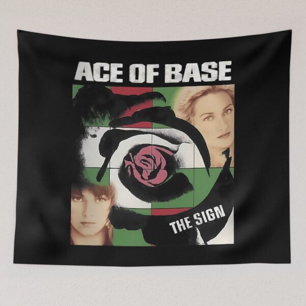 Item preview, Blackwhitereddesign Pop Rock Heavy Metal Country Band Ace Of Base Classic designed and sold by EpifanioSoriano.