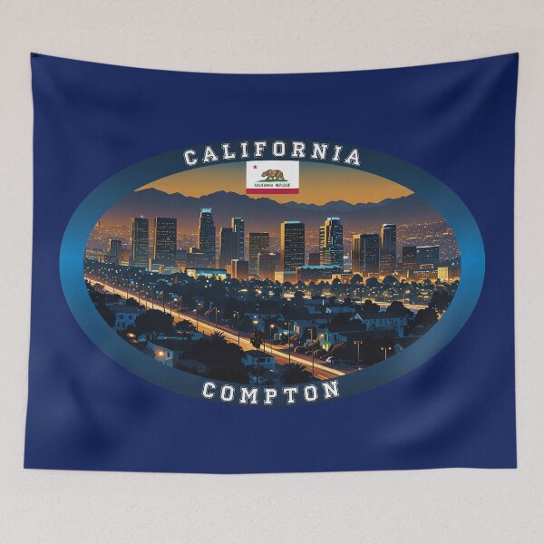 Item preview, Compton California Travel designed and sold by Thistle-TShop.