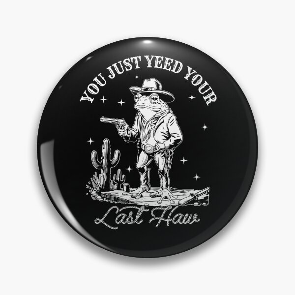 Item preview, Vintage Cowboy Frog You Just Yee'd Your Last Haw designed and sold by rcgela.