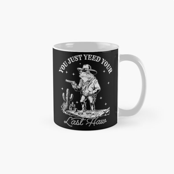Item preview, Vintage Cowboy Frog You Just Yee'd Your Last Haw designed and sold by rcgela.