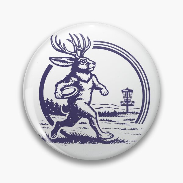 Item preview, Jackalope, Disc Golf, Vintage 80s Style designed and sold by borenclolahroy.