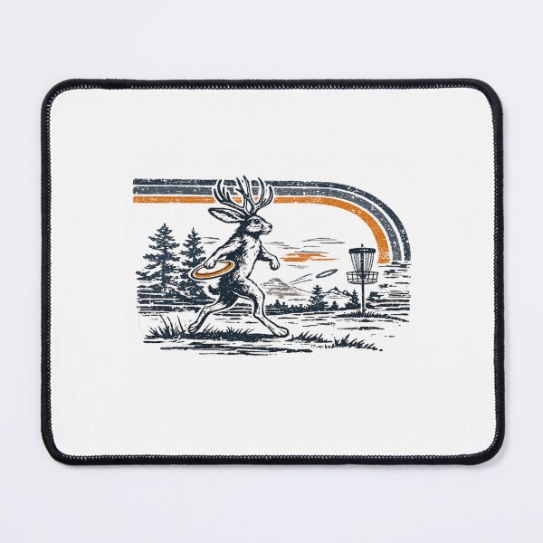 Item preview, Retro Jackalope, Disc Golf, Vintage 80s Style designed and sold by borenclolahroy.