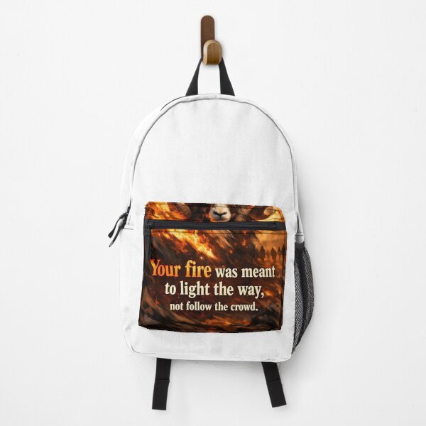 Item preview, Aries Fire Ram Stop Waiting Bold Quote designed and sold by Zodiac Celestial Art.