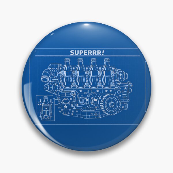 Item preview, Cola Powered Cybernetic Engine Blueprint designed and sold by agearb.