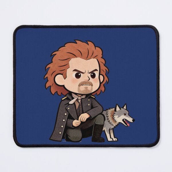Item preview, Frontier Cutie: Two Socks & The Lieutenant designed and sold by CleverCulture.
