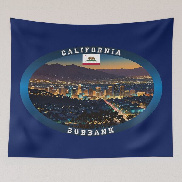 Item preview, Burbank California Travel designed and sold by Thistle-TShop.