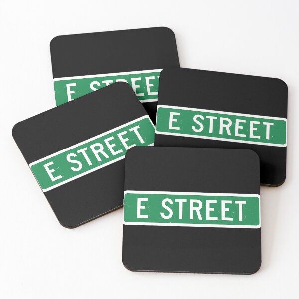 Item preview, E Street Vintage Street Sign (Color Version) designed and sold by EpifanioSoriano.